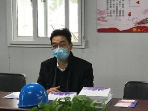 市建設(shè)局黨委書記、局長(zhǎng)戴健赴房總集團(tuán)市北32#地塊視察復(fù)工復(fù)產(chǎn)安